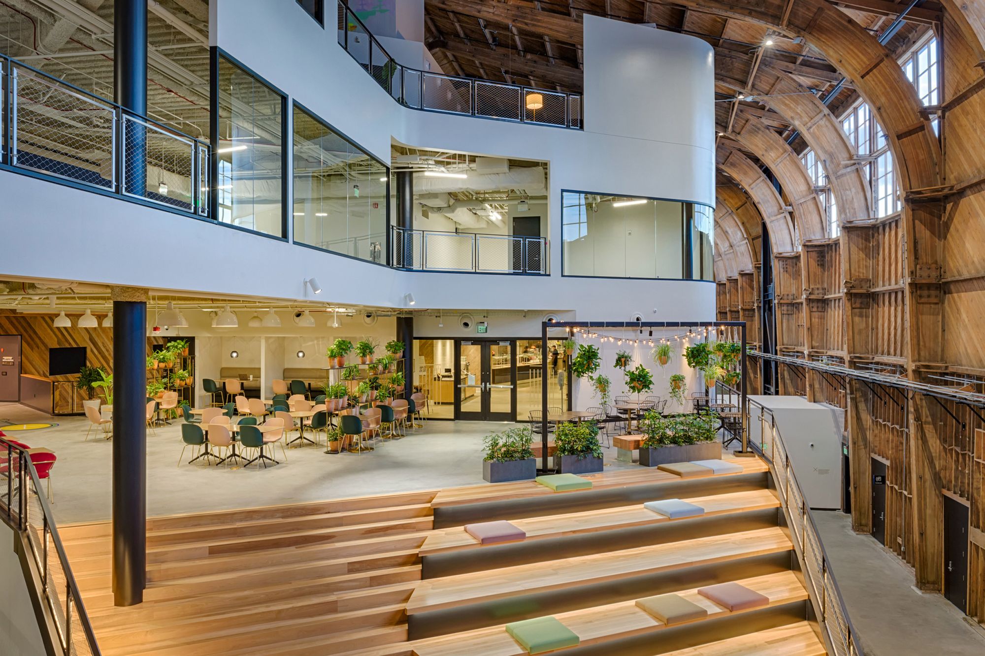 Google built an LA office in Howard Hughes’ 1943 airplane hangar